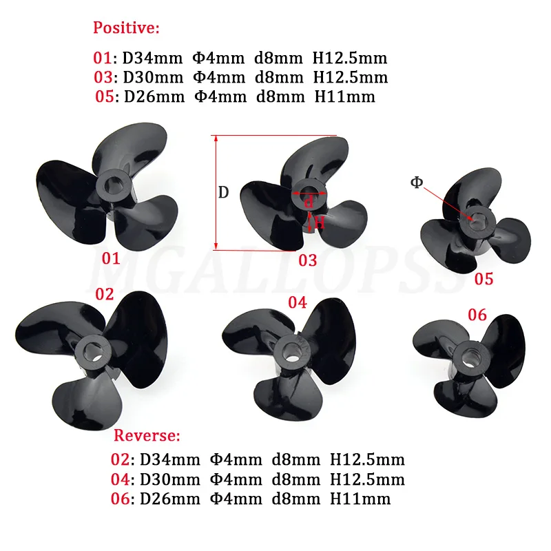 Propeller Balancer Tool - 1 шт. (положительный/обратный) 3 лопасти пластиковый