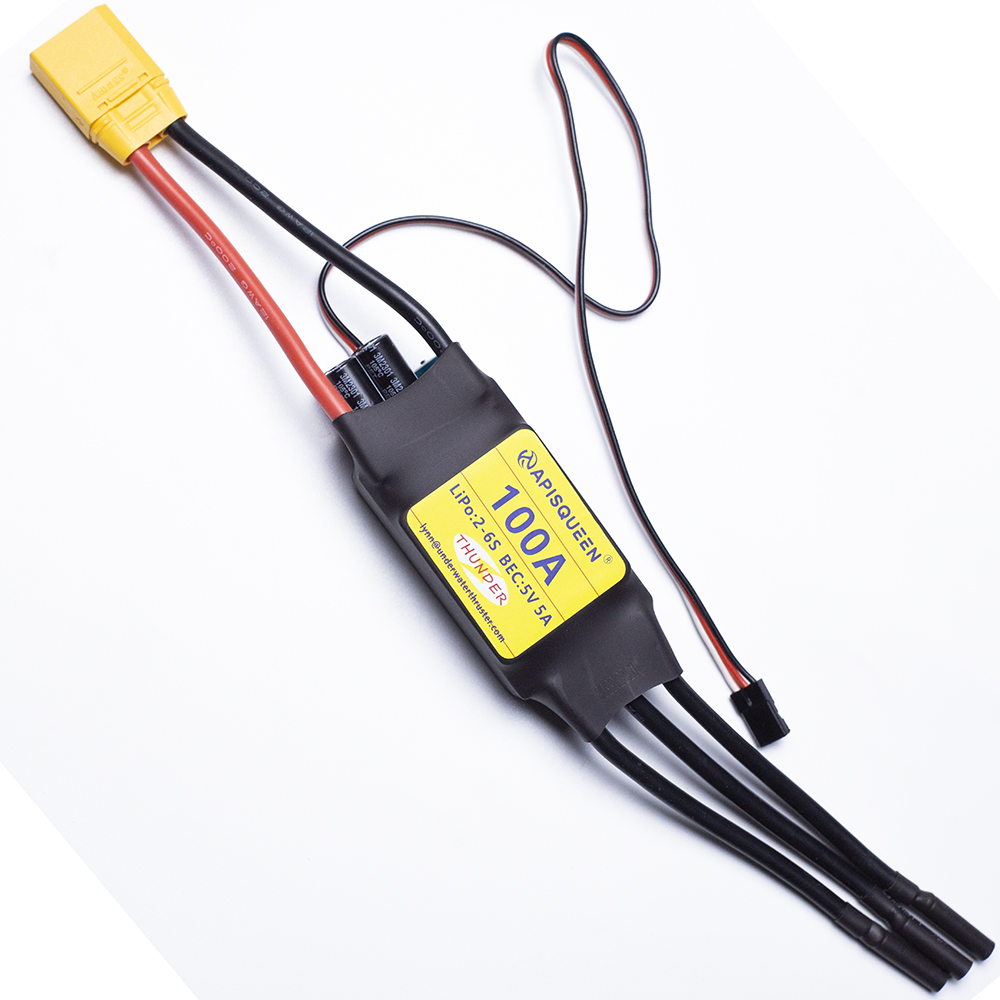 Rc Boat Brushless Motor - Бесколлекторный регулятор скорости ApisQueen 100A (ESC)