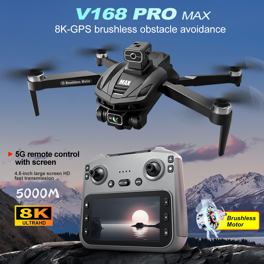 Drone Rc App - V168 PRO Max GPS Дрон 8K