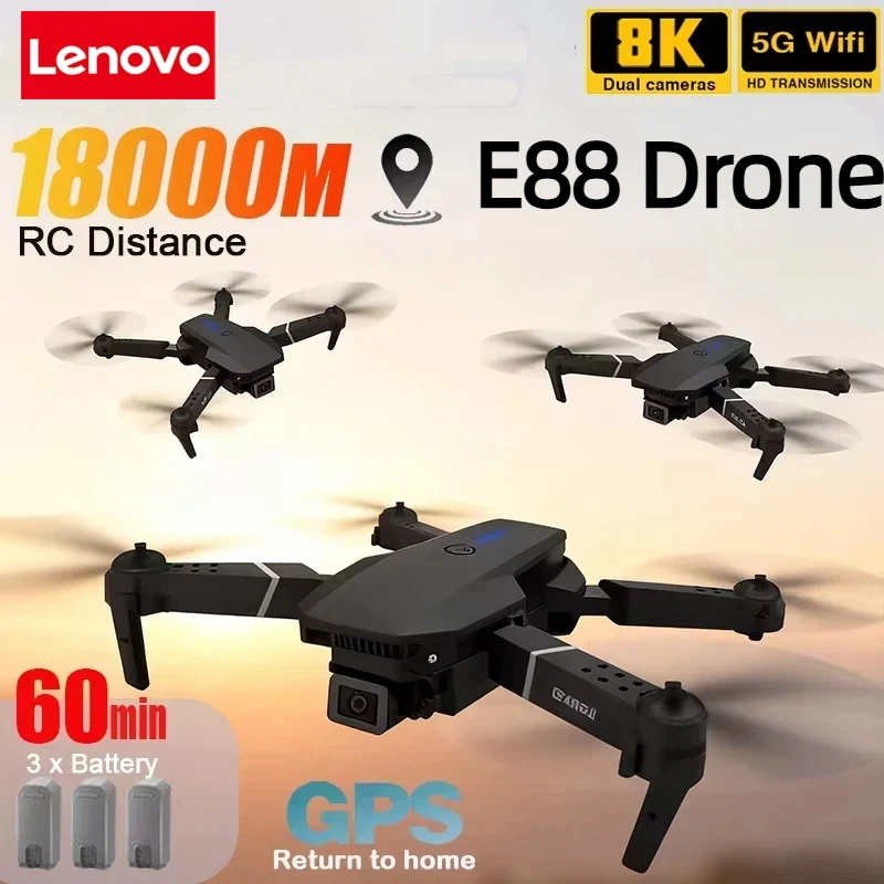 Drone Rc E88 Pro - Lenovo Новый E88 Pro WIFI FPV