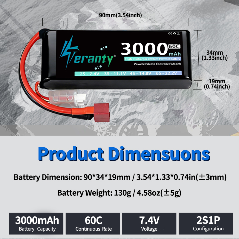Аккумулятор LiPo TERANTY 2S 30 – обзор и цена Drone Rc Leading