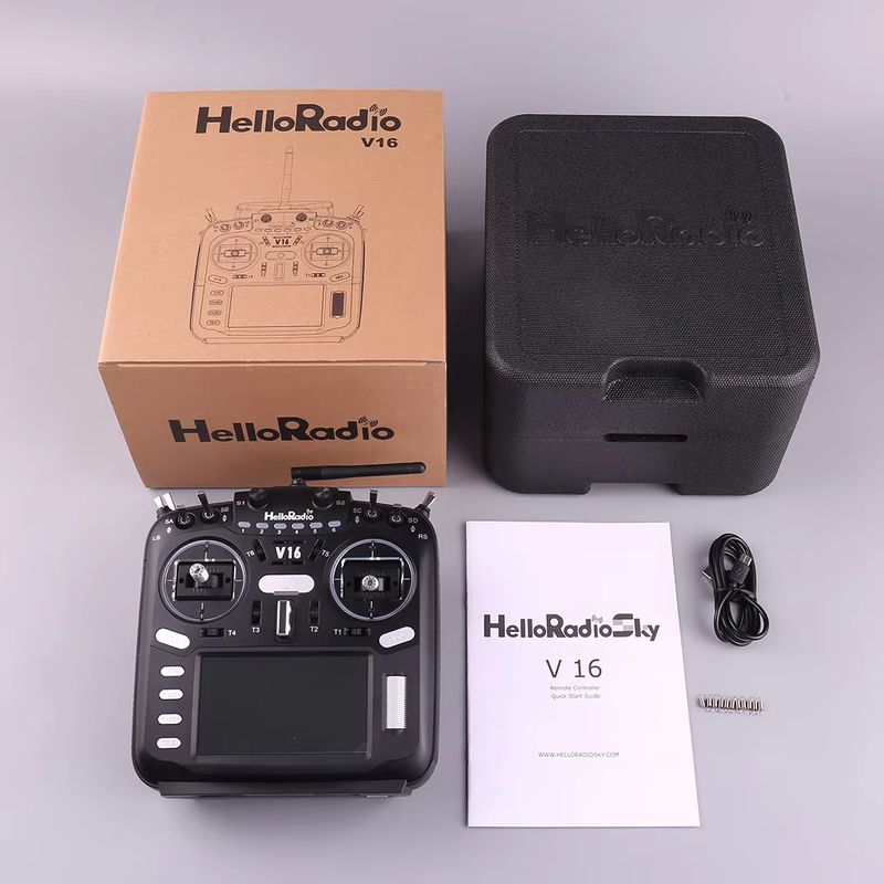 HelloRadio V16 MAX 6-канальный – обзор и цена Drone Motion Rc