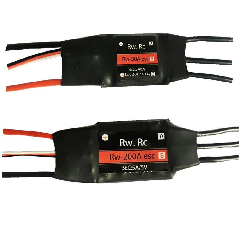 RW.RC 2-6S 30A/50A/70A/125A/20 – обзор и цена Rc Boat Brushless Motor