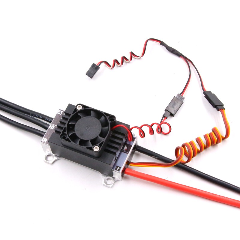 FATJAY 100A ESC 6S 24V Бесщето – обзор и цена Rc Boat Brushless Motor