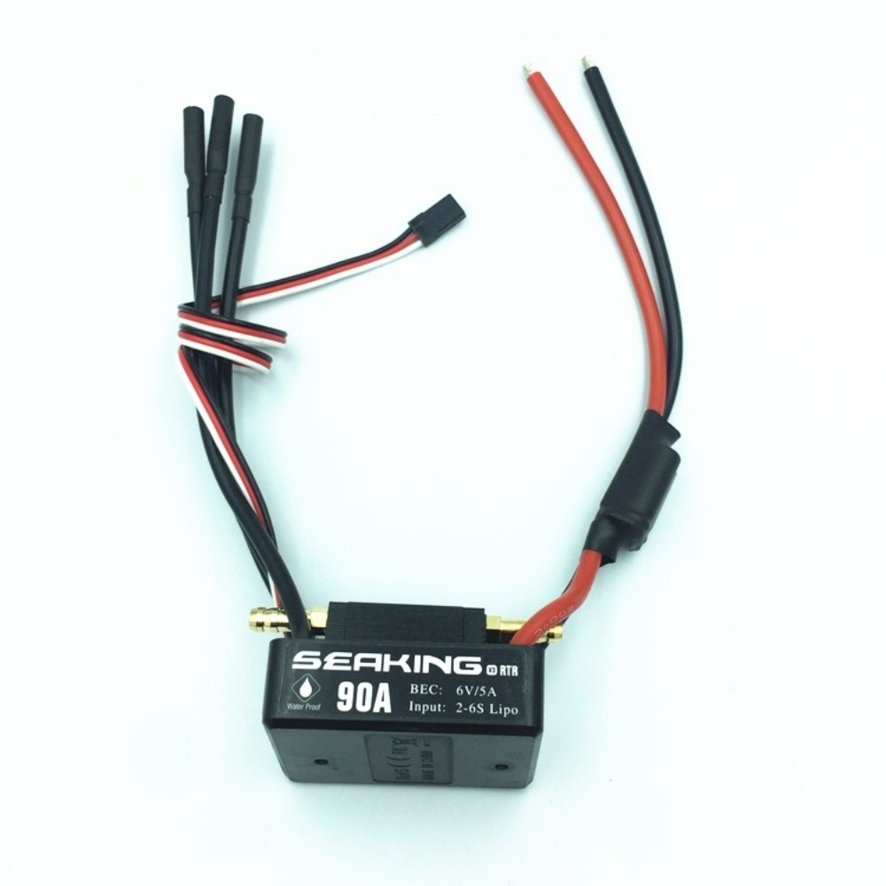 FATJAY Hobbywing Seaking-90A-V – обзор и цена Rc Boat Brushless Motor