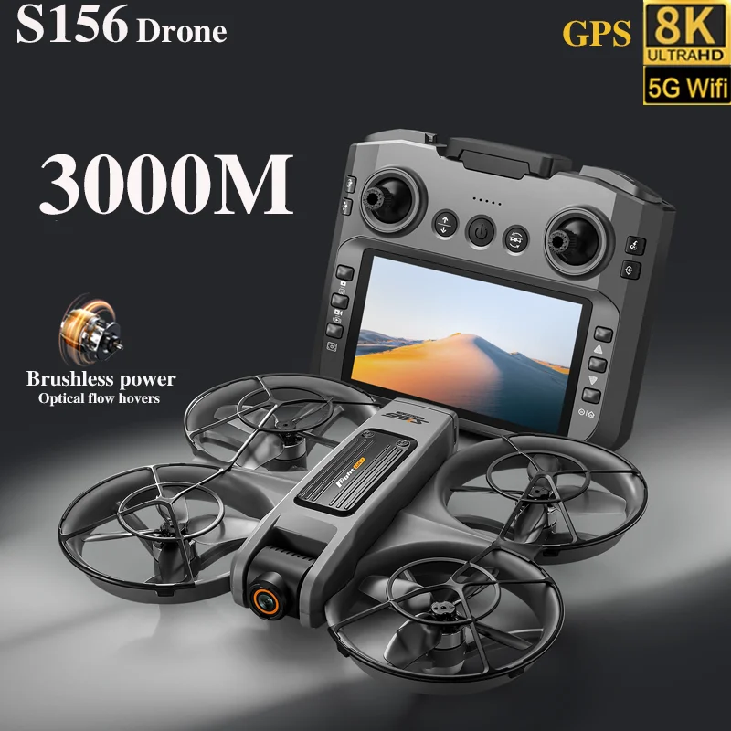 Дрон S156 с GPS и камерой 8K,  – обзор и цена Drone Rc S156
