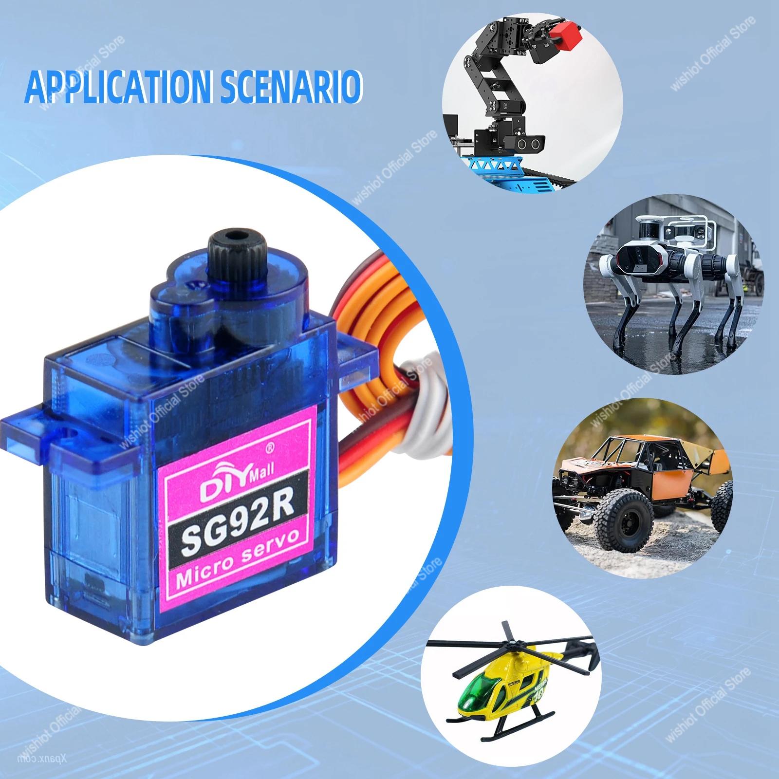 SG92R микро серводвигатель 4,8 – обзор и цена Drone Rc Leading