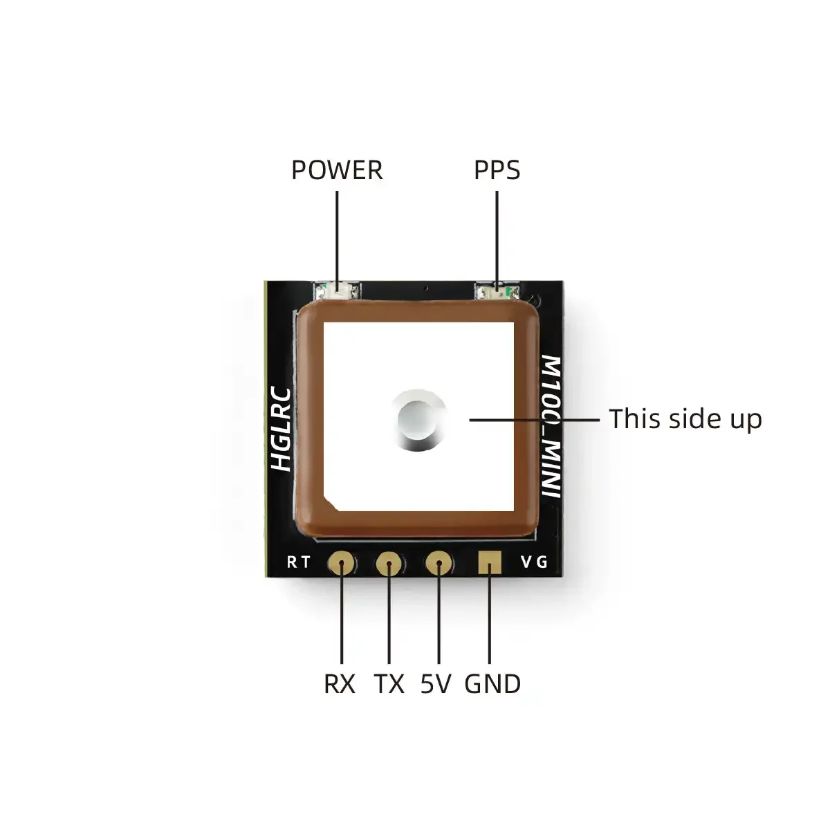 Модуль GPS HGLRC M100 MINI M10 – обзор и цена Drone Rc Leading