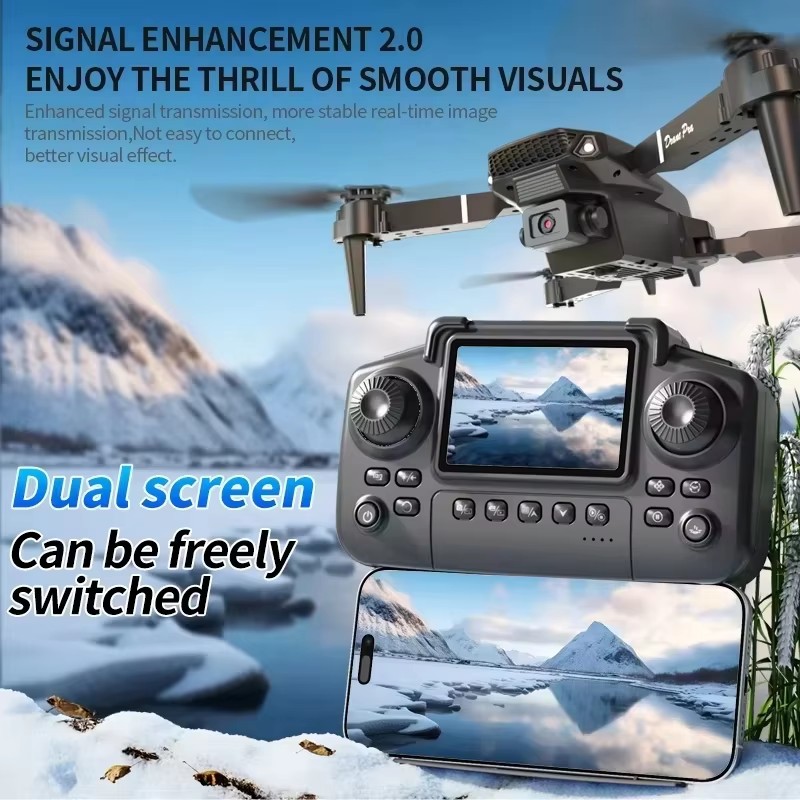 Новый улучшенный дрон E88 Pro  – обзор и цена Drone Rc E88 Pro